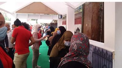 إقبال كثيف على لجان انتخابات النواب في باب الشعرية