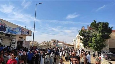 إقبال كبير من الأهالي على لجان الانتخابات بالشيخ زويد بشمال سيناء | فيديو صور