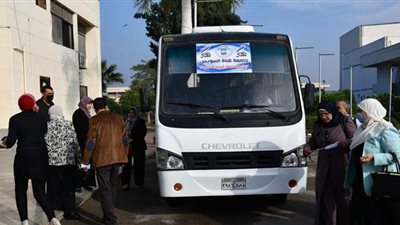 جامعة القناة توفر أتوبيسات لنقل الناخبين إلى اللجان الانتخابية