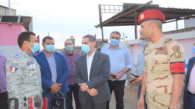 محافظ الغربية يتفقد اللجان الانتخابية | صور