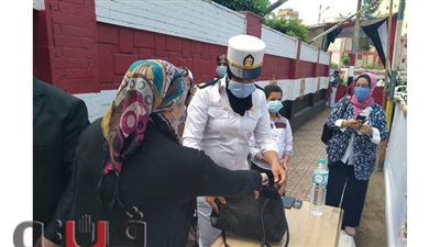 الشرطة النسائية تشارك في تأمين الانتخابات البرلمانية بالدقهلية | فيديو وصور
