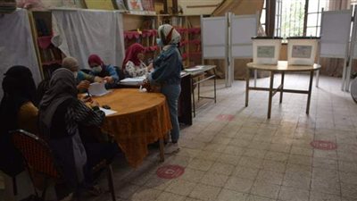 غلق لجنتين بالمنوفية  20 دقيقة بسبب اعتراض ناخب على الإجراءات الاحترازية