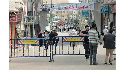 انتشار لافتات المرشيحن بمحيط لجان العريش | صور