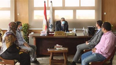 رئيس جامعة جنوب الوادي يستقبل فريقا من المجلس الوطنى للاعتماد 