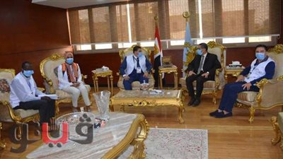 محافظ الغربية يستقبل البعثة الدولية لمراقبة الانتخابات