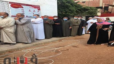 طوابير أمام اللجان الانتخابية بالشرقية قبل ساعات من غلق صناديق الاقترعl صور