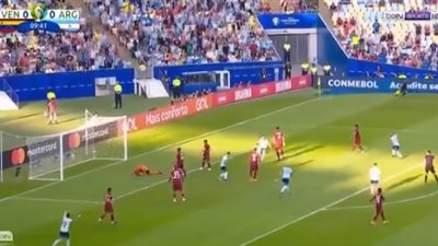أهداف الأرجنتين وفنزويلا في ربع نهائي كوبا أمريكا (فيديو)