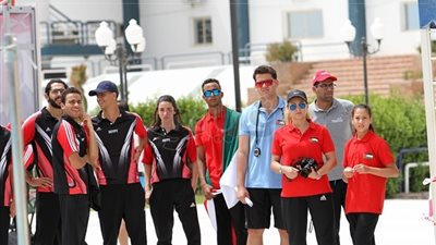 مصر تحصد 24 ميدالية في افتتاح البطولة العربية للسباحة بالزعانف (صور)