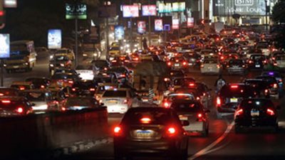 توقف الطريق الزراعي «القاهرة - الإسكندرية» لوقوع حادث تصادم بقليوب