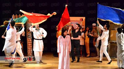 بدء المهرجان الختامي لفرق الأقاليم 10 رمضان