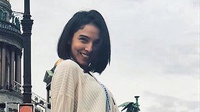 سلمى أبو ضيف تستمتع بأجازتها في روسيا