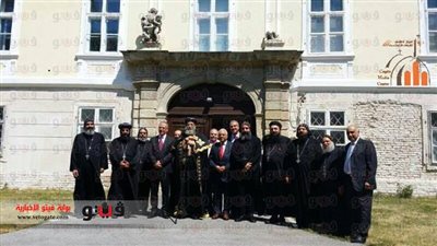 سفير مصر بالنمسا يزور البابا تواضروس بـ