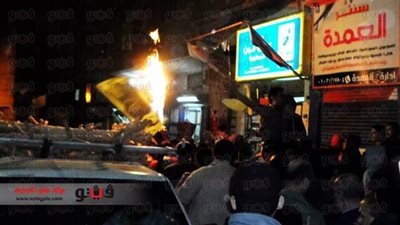 اشتباكات بين الأهالي وعناصر الإرهابية في دمنهور