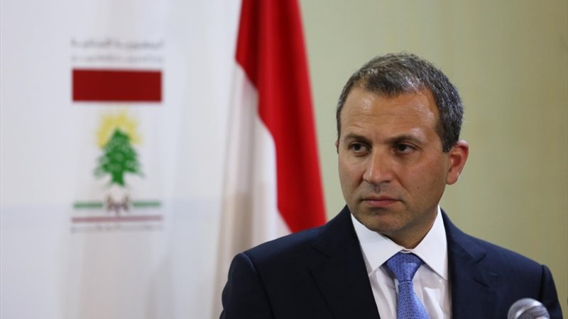 وزير الخارجية اللبناني،