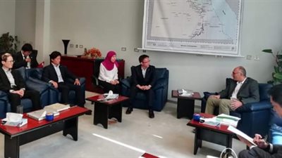 ٨ صور ترصد زيارة وفد البرلمان الياباني للمتحف الكبير