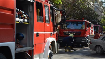 مجهولون يشعلون النيران بمحل خمور في أبوحماد