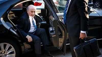 بوتين يستقبل بلاتر في الكرملين