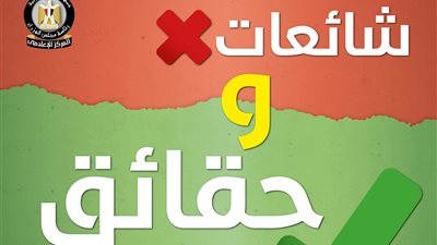 الحكومة تتصدى لـ 12 شائعة خلال 10 أيام (انفو وفيديو جراف)