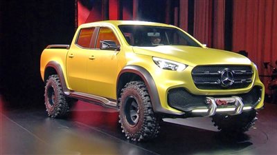 فولكس فاجن تسخر من سيارة مرسيدس x-class