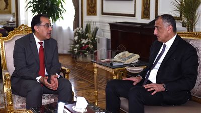 رئيس الوزراء وطارق عامر يبحثان مديونية الجهات الحكومية للبنوك