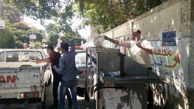 غلق الكافيهات المخالفة بأبراج عثمان بالمعادي