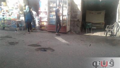 بالصور.. طلاب «خليل أغا» يتناولون العصائر قبل امتحان الرياضيات