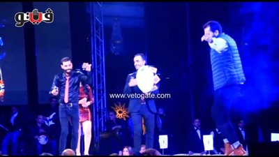 وصلة رقص لسائح إيطالي على الأغاني الشعبية في حفل منة عطية | فيديو