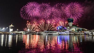 الألعاب النارية تزين سماء باريس في احتفالات أعياد الميلاد | فيديو