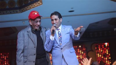 أحمد شيبة يشعل حفل رأس السنة بفندق ماريوت الزمالك | صور