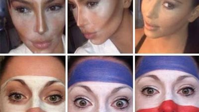 شاهد.. امرأة تقلد صور المشاهير بطريقة ساخرة