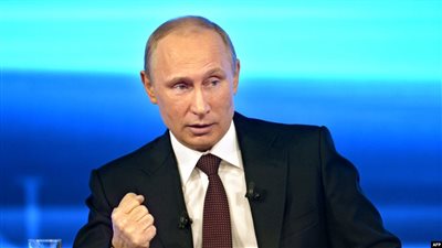 بوتين يستنكر 