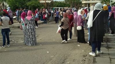طلاب جامعة دمياط ضحايا استغلال سائقي الميكروباص