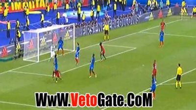 بالفيديو.. «العارضة» تحرم البرتغال من هدف التقدم أمام فرنسا