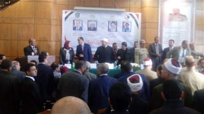 بدء مؤتمر مكافحة الإرهاب والتطرف بالفكر والمعرفة بدمنهور