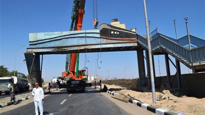 إغلاق طريق «القاهرة - الإسكندرية» لتركيب كوبري معدني للمشاه.. الجمعة