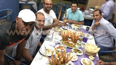 بالصور..«جمبري» مكافأة لشباب إنبي بعد فوزهم بدوري الجمهورية