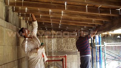 بالصور.. وزير الآثار يفتتح حوض السلطان قايتباي بقرافة المماليك