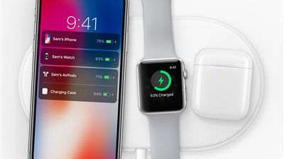 «أبل» تستعد لطرح أجهزة AirPower سبتمبر المقبل