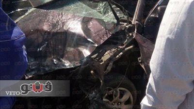 بالفيديو.. لحظة حادث تصادم بطريق«ههيا - الزقازيق» بالشرقية