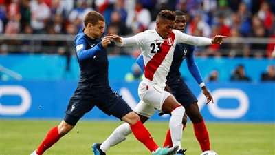 تعادل سلبي بين فرنسا وبيرو بعد مرور 30 دقيقة