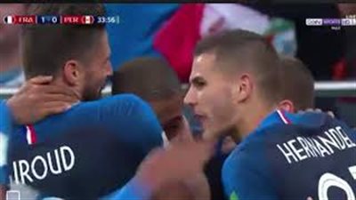 فرنسا تتقدم على بيرو 0/1 في الشوط الأول (فيديو)