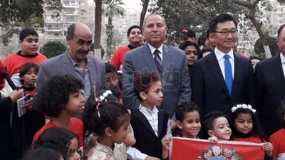 افتتاح الجناح الكوري بالحديقة الدولية بعد تطويره (صور)