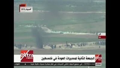 لقطات حية من الجمعة الثانية لمسيرات العودة في فلسطين (فيديو)