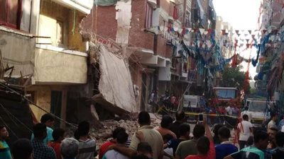 حي وسط الإسكندرية: العقار المنهار صدر قرار بإخلائه منذ شهرين