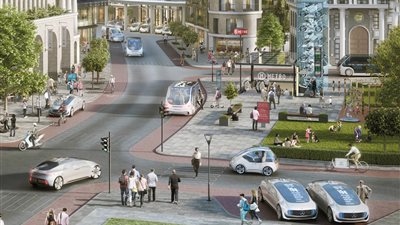 مرسيدس وبوش تختبران سيارات الأجرة ذاتية القيادة خلال أشهر