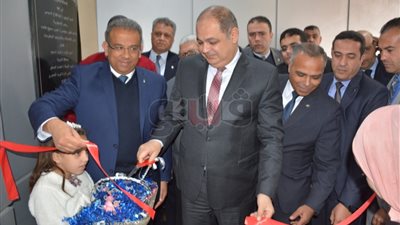 افتتاح مكتبي بريد طنطا وسبرباي بعد تطويرهما وتحويلهما لمركز خدمات متكاملة