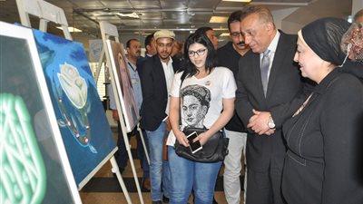 محافظ الجيزة يشارك في مهرجان زايد للإبداع (صور)