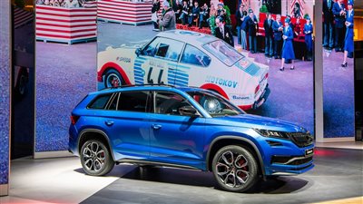 سكودا تستعرض أصوات محرك سيارتها «كودياك RS» بمعرض باريس