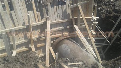 بالصور.. رفع 50 طن مخلفات صرف صحي من شبرا الخيمة