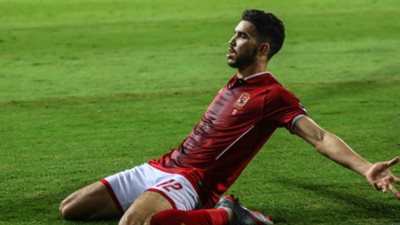 أزارو يتقدم بالهدف الأول للأهلي في الاتحاد السكندري